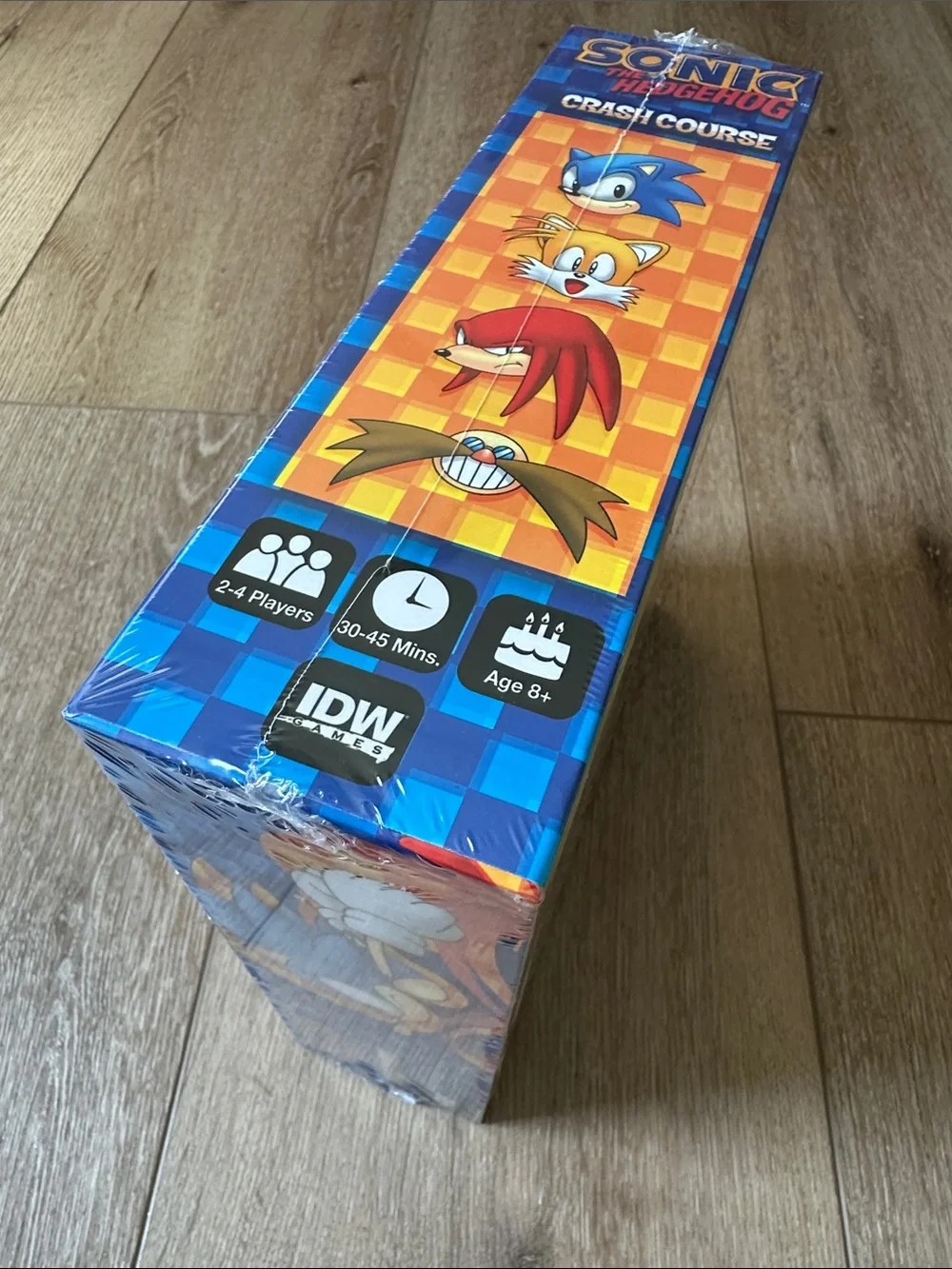 Sonic the Hedgehog Crash Course Board Game NIB Family Racing Game